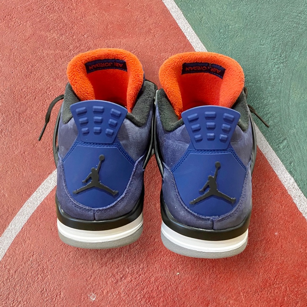Air Jordan 4 Retro WNTR Loyal Blue 2019 10.5 Super Clean - Picture 10 of 16